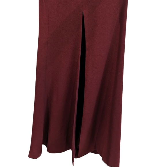 Dress the Population Sandra Maroon Burgundy Gown XXL - Picture 7 of 7